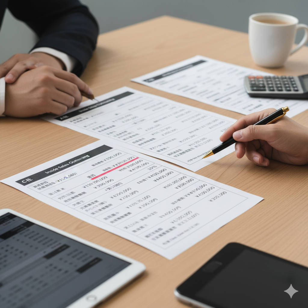 インサイドセールス代行の料金相場は？代行での成功戦略と活用ポイント